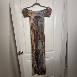 Fashion Nova Bodycon Off the Shoulder Dress